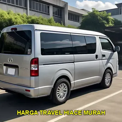 harga travel hiace murah